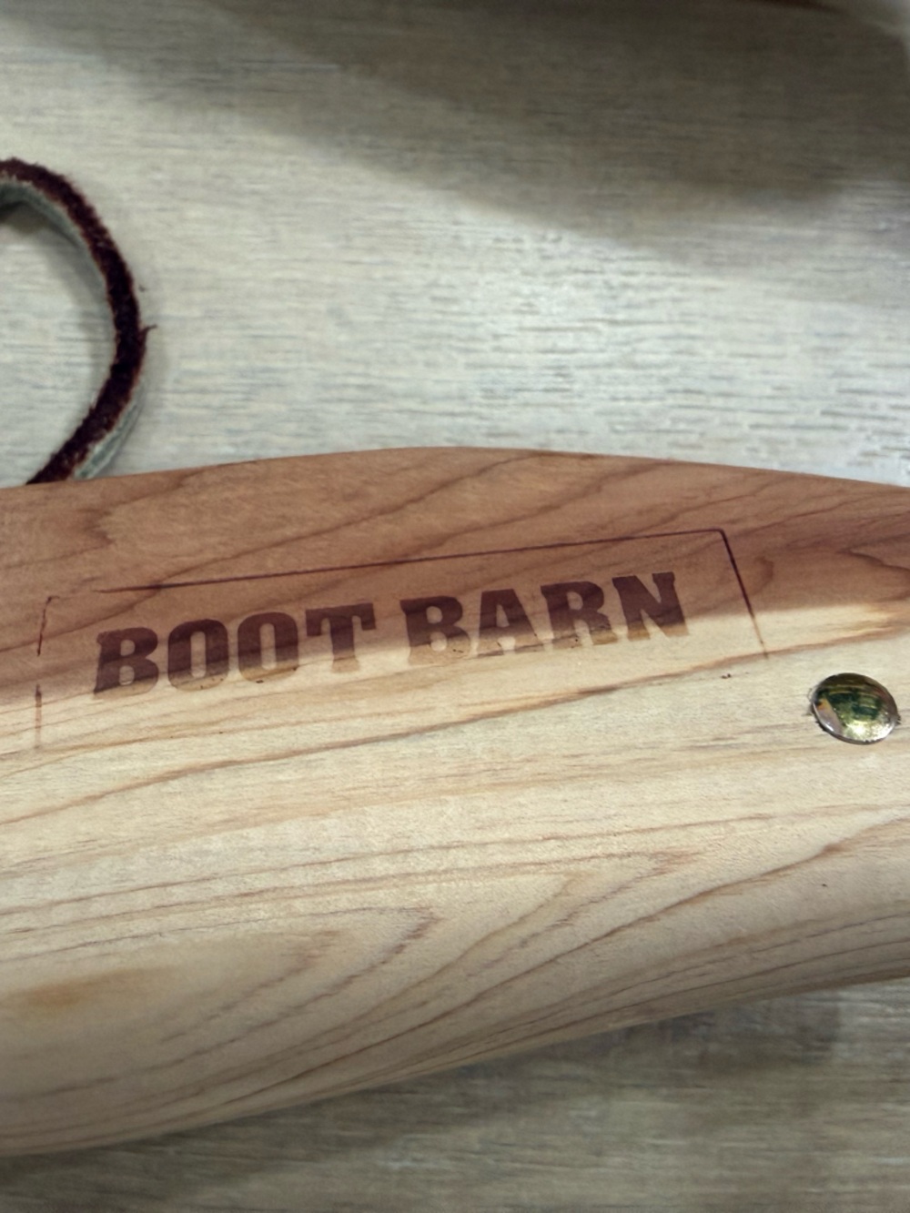 Cedar Boot Trees in Natural Brown by Boot Barn (Pair) - Picture 3 of 4